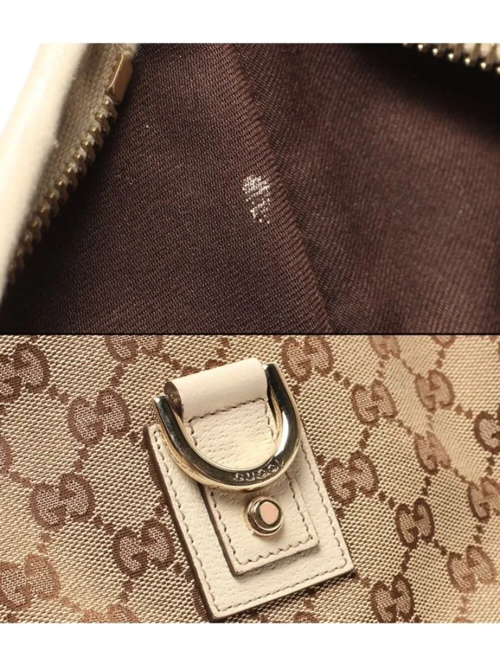 Gucci Shoulder Bag GG Canvas Abbey - Picture 10 of 10